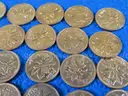 CANADA - 238 Coins Lot &#x2013; Oldest 1913 &#x2013; Nickels, Dimes, Quarters, Large Cents &#x26; More!