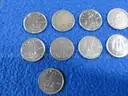 CANADA - 238 Coins Lot &#x2013; Oldest 1913 &#x2013; Nickels, Dimes, Quarters, Large Cents &#x26; More!