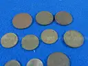 FRANCE - 57 Coins Collection – Oldest 1880 – Beautiful Old Francs & Centimes!