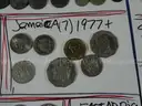281 Coins Lot  - 52 WORLD COUNTRIES/TERRITORIES - Oldest 1800!!