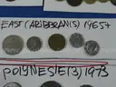 281 Coins Lot  - 52 WORLD COUNTRIES/TERRITORIES - Oldest 1800!!