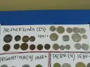 281 Coins Lot  - 52 WORLD COUNTRIES/TERRITORIES - Oldest 1800!!