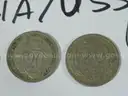281 Coins Lot  - 52 WORLD COUNTRIES/TERRITORIES - Oldest 1800!!
