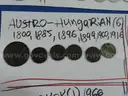 281 Coins Lot  - 52 WORLD COUNTRIES/TERRITORIES - Oldest 1800!!