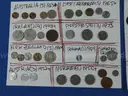281 Coins Lot  - 52 WORLD COUNTRIES/TERRITORIES - Oldest 1800!!