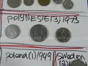 281 Coins Lot  - 52 WORLD COUNTRIES/TERRITORIES - Oldest 1800!!
