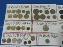281 Coins Lot  - 52 WORLD COUNTRIES/TERRITORIES - Oldest 1800!!
