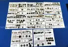 281 Coins Lot  - 52 WORLD COUNTRIES/TERRITORIES - Oldest 1800!!