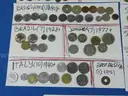 281 Coins Lot  - 52 WORLD COUNTRIES/TERRITORIES - Oldest 1800!!