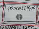 281 Coins Lot  - 52 WORLD COUNTRIES/TERRITORIES - Oldest 1800!!