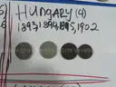 281 Coins Lot  - 52 WORLD COUNTRIES/TERRITORIES - Oldest 1800!!