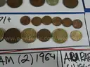 281 Coins Lot  - 52 WORLD COUNTRIES/TERRITORIES - Oldest 1800!!