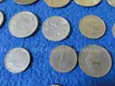 73 World Coins (Oldest 1926) & 18 Tokens