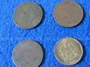 73 World Coins (Oldest 1926) & 18 Tokens