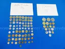 73 World Coins (Oldest 1926) & 18 Tokens