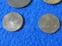 73 World Coins (Oldest 1926) & 18 Tokens