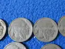 Lot of 500! Buffalo Nickels – Full Dates, 1930s (old bank deposit bag)