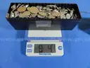 24 LBS Lot of U.S. Coins &#x2013; Nickels, Dimes, Quarters, Halves &#x26; Dollars!