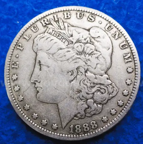 1888-O Morgan Dollar "HIGH O"