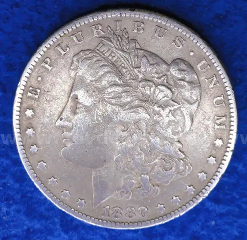 1880-O Morgan Dollar "SMALL O"