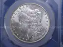 1887 Morgan Dollar - BRILLIANT MS