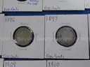 Lot of 18 US Nickels (Shield, Liberty, Buffalo)