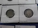 Lot of 18 US Nickels (Shield, Liberty, Buffalo)