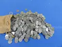 LOT of 1,000 Lincoln 1943 Steel Wheat Pennies