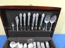 Westmoreland Enchanting Orchid Vintage 38 Piece Sterling Silver Set 1,141 g