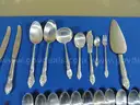 Westmoreland Enchanting Orchid Vintage 38 Piece Sterling Silver Set 1,141 g