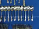 Westmoreland Enchanting Orchid Vintage 38 Piece Sterling Silver Set 1,141 g