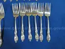 Westmoreland Enchanting Orchid Vintage 38 Piece Sterling Silver Set 1,141 g
