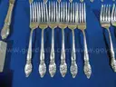 Westmoreland Enchanting Orchid Vintage 38 Piece Sterling Silver Set 1,141 g