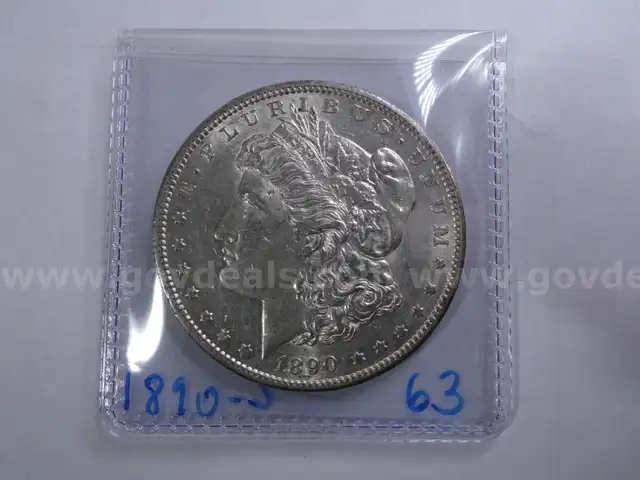 1890-S Morgan Dollar - MS63
