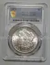 1878 7 Tail Feathers Reverse of 1879 Morgan Silver Dollar PCGS MS63