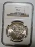 1883-O MS 62 NGS Morgan Silver Dollar