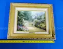Lot of 3 Thomas Kinkade Framed Artworks with Certificates of Authenticity (COAs)