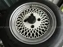 Vintage Enkei 15M4 Rims came off 1972 Porsche 914