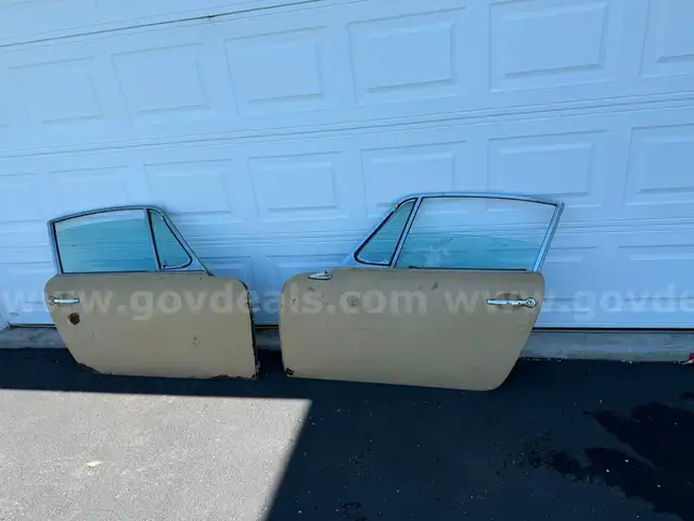 Lot of Two Porsche 911 doors