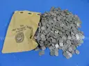 LOT of 1,000 Lincoln 1943 Steel Wheat Pennies
