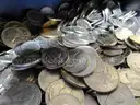 25 LBS Lot of U.S. Coins – Nickels, Dimes, Quarters, Halves & Dollars!