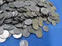 LOT of 1,000 Lincoln 1943 Steel Wheat Pennies
