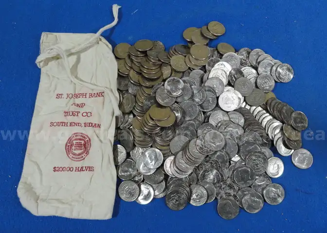 Lot of 400 Kennedy Half Dollars ($200 Face Value)