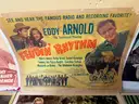 MOVIE LOVERS! LOT of 16 ORIGINAL Old, Vintage Movie Window Card Posters