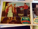 MOVIE LOVERS! LOT of 16 ORIGINAL Old, Vintage Movie Window Card Posters
