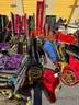 HUGE Lot of Musical Instruments, Parts, Cases