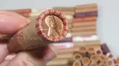 LOT of 90 Uncirculated pre-1982 Pennies/Cents Rolls Original Bank Wrapped