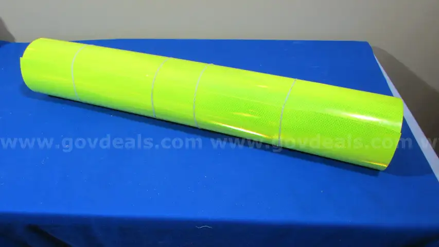 3M High Intensity Grade Prismatic Reflective Sheeting Tape - Retail $2,000+