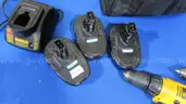 LOT of DeWALT Drills, Batteries, Charger, Bag