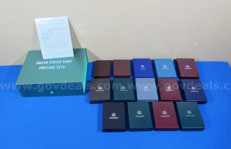 Gorgeous! U.S. Mint Silver Prestige Complete Run Sets